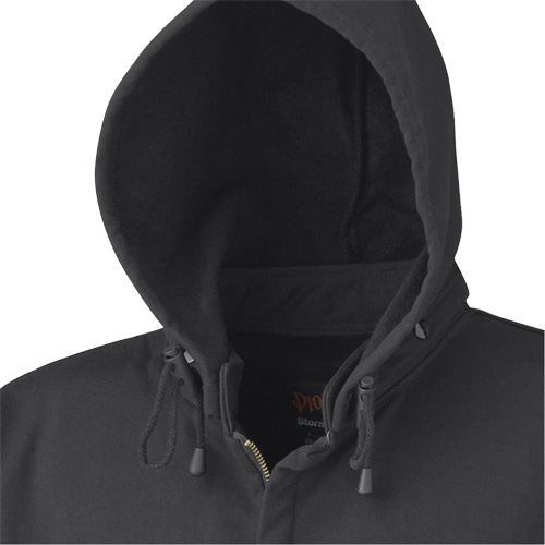337 Flame-Resistant Zip Style Hoodie, Men's, X-Small, Black, 22 cal/cm² Distribution Élite MP