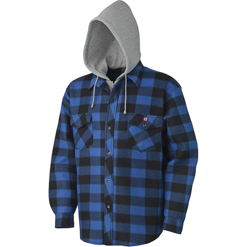 415SS Quilted Hooded Shirt, Men's, Small, Multi-Colour Distribution Élite MP