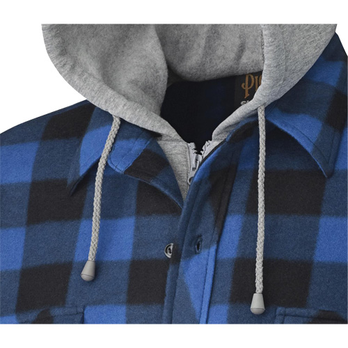 415SS Quilted Hooded Shirt, Men's, Small, Multi-Colour Distribution Élite MP