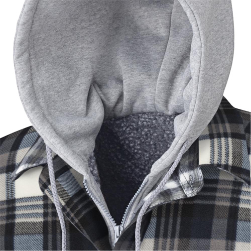 415BG Chemise &agrave; capuche matelass&eacute;e, Hommes, T-petit, Multicolore Distribution Élite MP