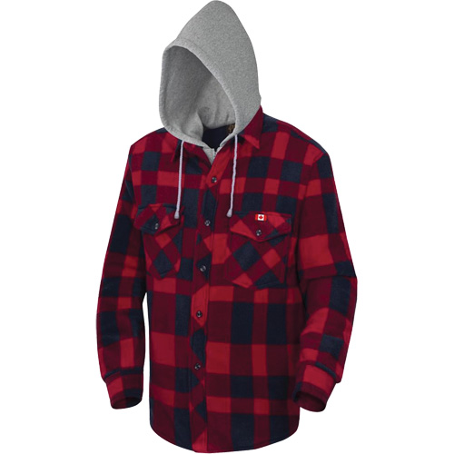 415RB Quilted Hooded Shirt, Men's, Small, Multi-Colour Distribution Élite MP