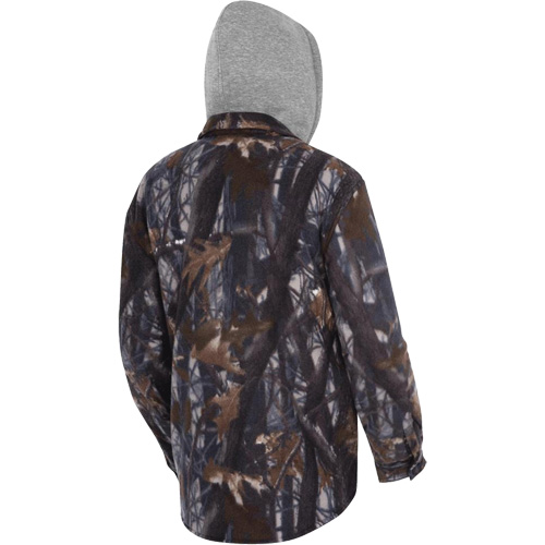 415CM Quilted Hooded Shirt, Men's, X-Small, Multi-Colour Distribution Élite MP