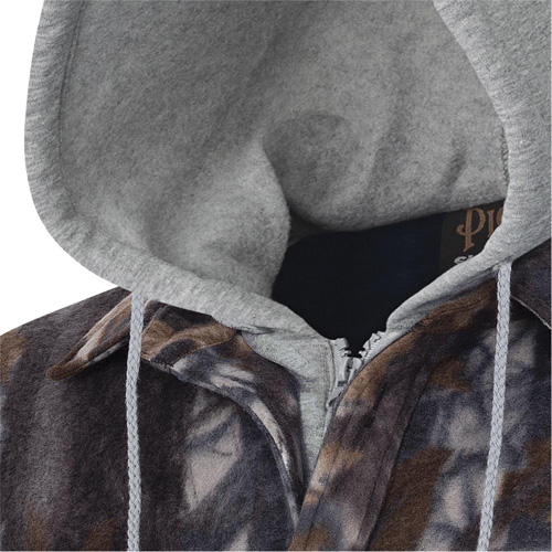 415CM Quilted Hooded Shirt, Men's, X-Small, Multi-Colour Distribution Élite MP