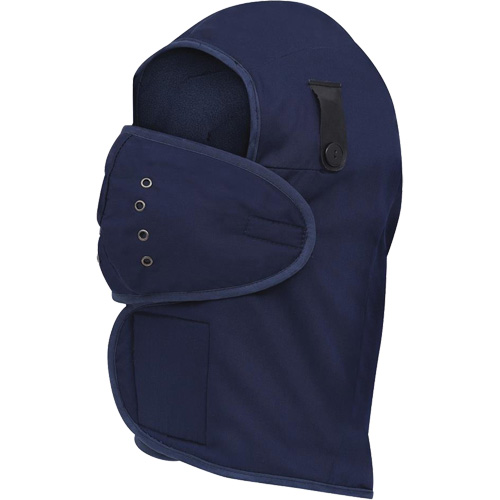 565N Doublure de casque de protection &agrave; col long, Doublure en Molleton, Taille unique, Bleu marin Distribution Élite MP