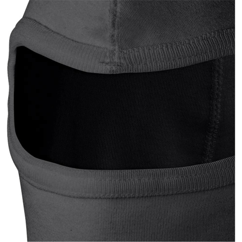 C214BK Cagoule &agrave; un trou en tricot moyen, Noir, Nomex Distribution Élite MP