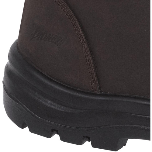 1028 Bottes de travail 8" marron, Cuir, Embout Acier, Taille 10 Distribution Élite MP