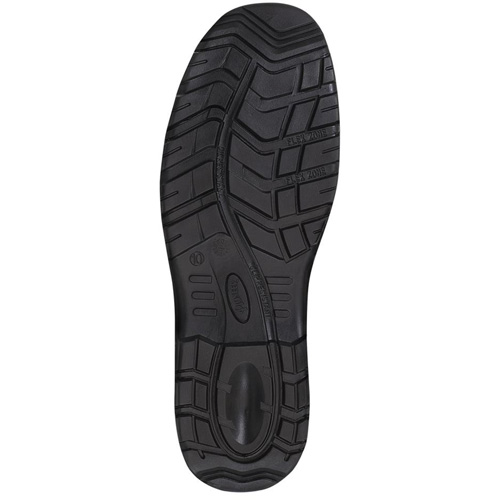 1027 Black 8" Work Boots, Leather, Steel Toe, Size 14 Distribution Élite MP