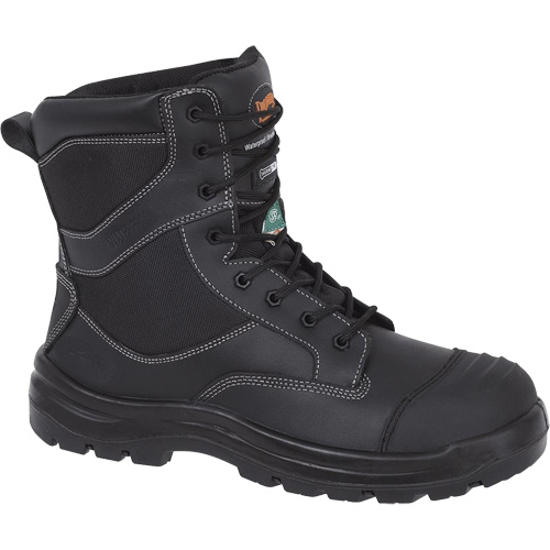 1050 Bottes de s&eacute;curit&eacute; composites noires, Cuir, Taille 14, Imperm&eacute;able Distribution Élite MP