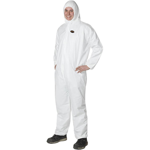 2055 Disposable Coveralls, Small, White, Microporous Distribution Élite MP