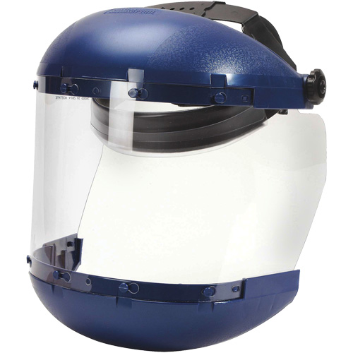 Masque protecteur avec coque double de la s&eacute;rie 380 Premium, Ac&eacute;tate, Suspension Rochet Distribution Élite MP