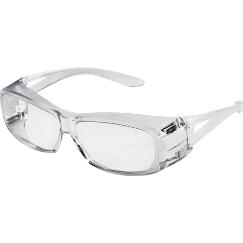 X350 Lunettes de s&eacute;curit&eacute; OTG, Lentille Transparent, Anti-&eacute;gratignures, ANSI Z87+/R&eacute;pond ou surpasse la norme CSA Z94.3 Distribution Élite MP
