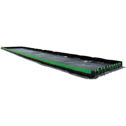 Ultimate Copolymer 2000 Ultra-Containment Berm&reg;, 748 US gal. Capacity, 10' W x 10' L x 12" H, Hinge Bracket Distribution Élite MP