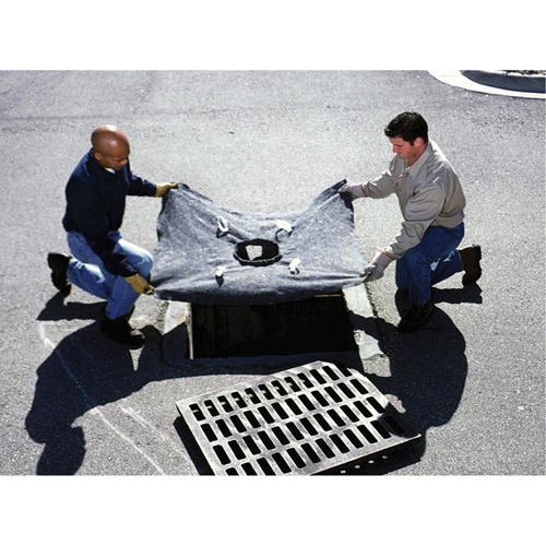Recycled Ultra-Drain Guard&reg; Catch Basin Insert, Oil & Sediment, 48" L x 36" W Distribution Élite MP