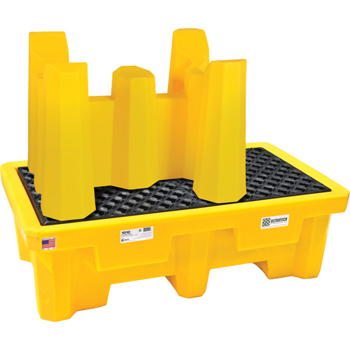Ultra-Drum Rack Containment Systems 1 baril, 52" lo x 49,5" la x 29" ha, 66 gal. US Capacit&eacute; Distribution Élite MP