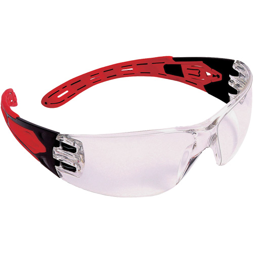 Lunettes de s&eacute;curit&eacute; sans cadre Volcano, Lentille Transparent, Antibu&eacute;e/Anti-&eacute;gratignures/Antistatique, ANSI Z87+/R&eacute;pond ou surpasse la norme CSA Z94.3 Distribution Élite MP