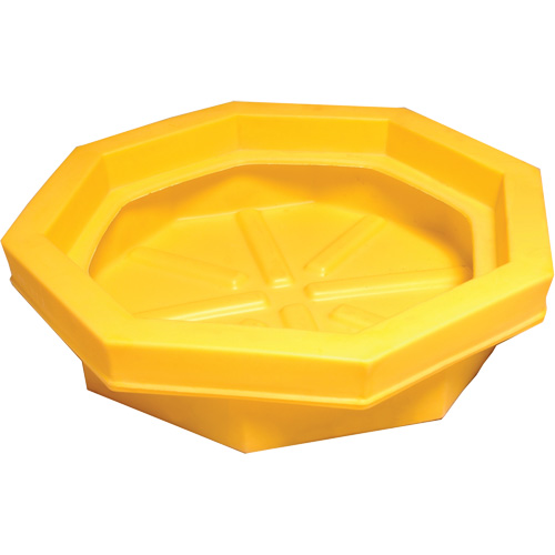 Ultra-Drum Tray sans grille, 32" lo x 32" la x 8,1" h, Cap. de d&eacute;versement 22,8 gal. US Distribution Élite MP