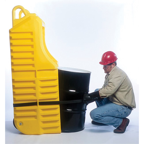 Drum Dolly, 26.5" L x 26.5" W x 5" H, 800 US gal. Spill Cap. Distribution Élite MP