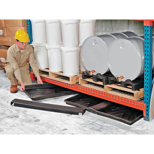 Ultra-Rack Containment Tray – Plateau unique, 44" lo x 23,5" la x 2,8" h, Cap. de d&eacute;versement 8 gal. US Distribution Élite MP