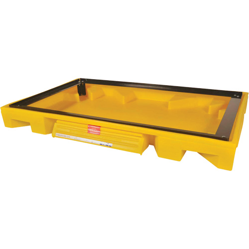 Double Drum Ultra-Safety Cabinet Bladder System, 63" lo x 38,5" la x 6,3" h, Capacit&eacute; de charge 3000 lb Distribution Élite MP