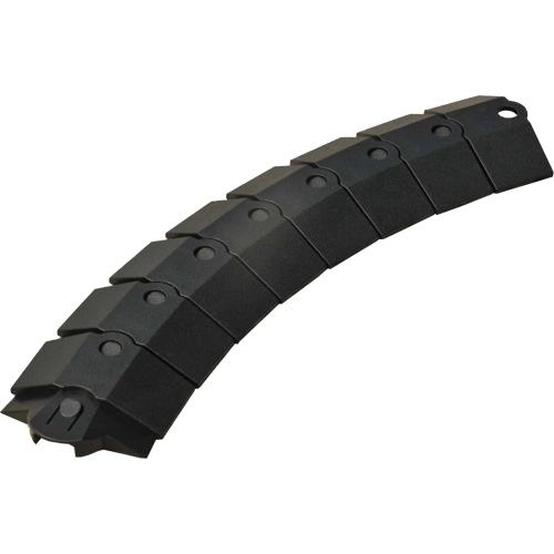 Small Ultra-Sidewinder Cable Protection System&reg; with Endcaps, 39.5" x 3" x 0.8", 2000 lbs. (1 tons) Distribution Élite MP