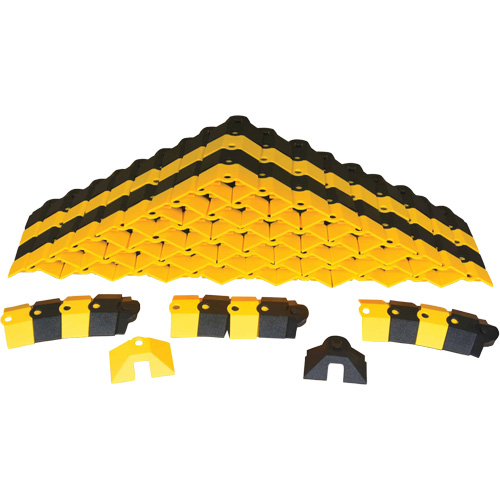 24-Foot Bulk Box Ultra-Sidewinder Cable Protection System&reg;, 288" x 9.8" x 1.4", 2000 lbs. (1 tons) Distribution Élite MP