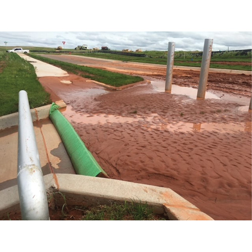 Green Ultra-Silt Dike&reg;, 7' L x 5' W Distribution Élite MP