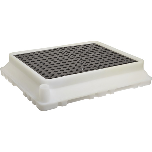 P4 Ultra-Spill Tray, 17" lo x 21" la x 4" h, Cap. de d&eacute;versement 2,9 gal. US Distribution Élite MP