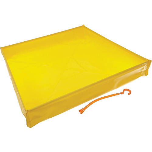 Flexible Ultra-Utility Tray, 30" lo x 30" la x 4,8" h, Cap. de d&eacute;versement 9,5 gal. US Distribution Élite MP