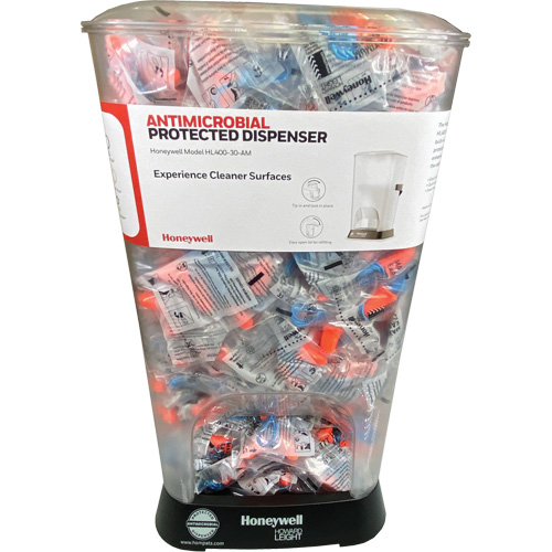 Distributeur de bouchons doreille filaires HL400 AM avec boîte de bouchons doreille Max-30 Distribution Élite MP