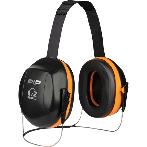 Dynamic V2 Passive Ear Muffs, Neckband, 25 NRR dB Distribution Élite MP