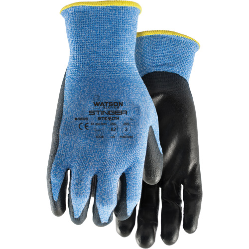 Gants anticoupures 359 Stealth Stinger, Taille Moyen, Calibre 15, Rev&ecirc;tement Polyur&eacute;thane, Enveloppe en Fibre de verre/Nylon/Spandex, ASTM ANSI niveau A2/EN 388 niveau B Distribution Élite MP