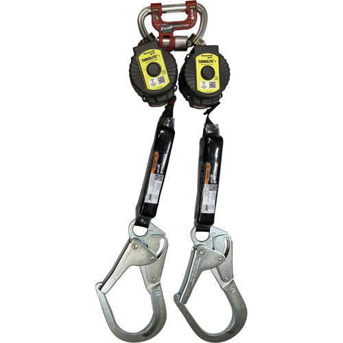 Miller TurboLite+ Personal Fall Limiter, 6', Web, Stationary Distribution Élite MP