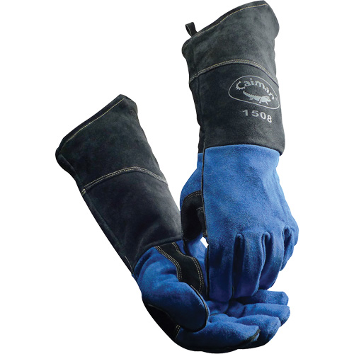 Caiman&reg; Welder's Gloves, Split Cowhide, Size Large Distribution Élite MP