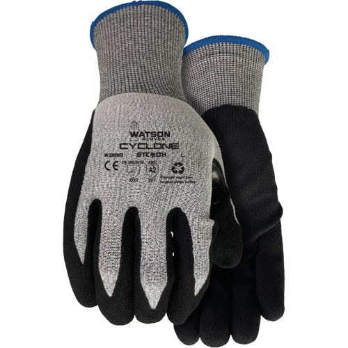Gants r&eacute;sistant &agrave; la coupe 388 Stealth Cyclone, Taille T-petit, Calibre 18, Rev&ecirc;tement Nitrile, Enveloppe en PEHP/Polyester, ASTM ANSI niveau A2/EN 388 niveau 3 Distribution Élite MP