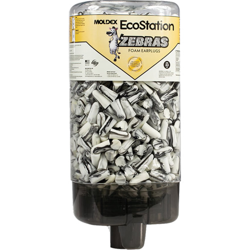 EcoStation&reg; Earplug Dispenser with Zebras Earplugs Distribution Élite MP