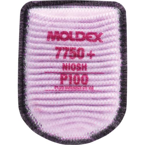 Filtre pour respirateur semi-rectangulaire avec IonicAir Filtration Technology, Filtre contre les particules avec suppresion de vapeurs nuisibles, Vapeurs organiques/Gaz acides/P100+ Distribution Élite MP