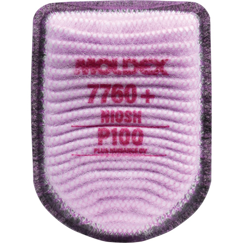 Filtre pour respirateur semi-rectangulaire avec IonicAir Filtration Technology, Filtre contre les particules avec suppresion de vapeurs nuisibles, Vapeurs organiques/P100+ Distribution Élite MP