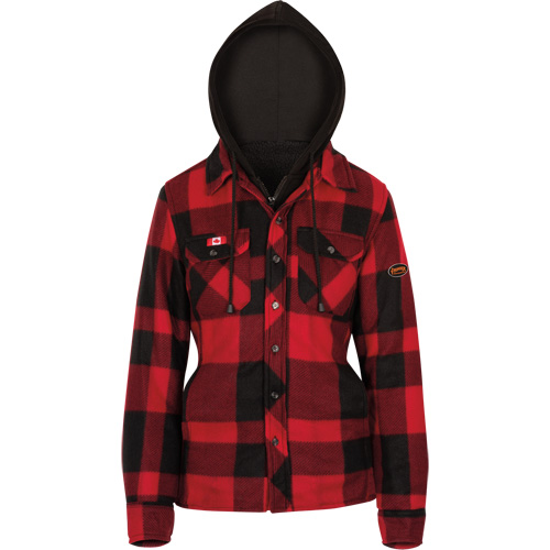 415RBW Chemise &agrave; capuche matelass&eacute;e, Femmes, T-petit, Multicolore Distribution Élite MP