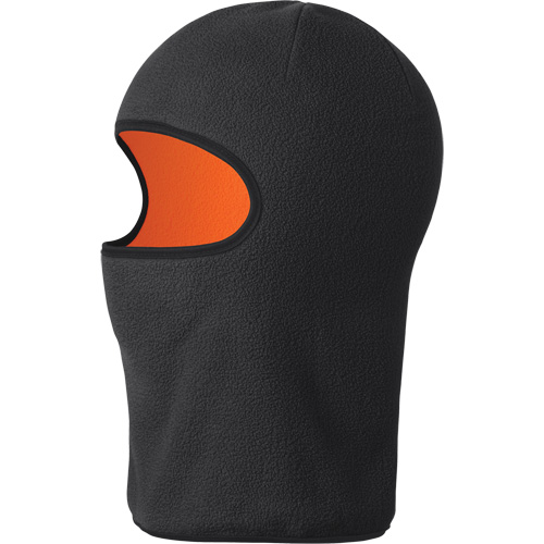 5502 Cagoule &agrave; 1 trou r&eacute;versible, Micro laine, Noir/Orange haute visibilit&eacute; Distribution Élite MP