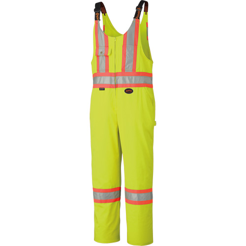 6616T High-Visibility Heavy-Duty Overalls, Poly-Cotton, 40 (Tall), High Visibility Lime-Yellow Distribution Élite MP