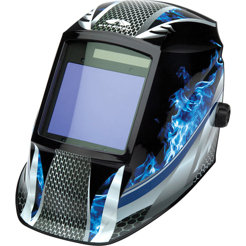 Leadhead&reg; Auto Darkening Welding Helmet, 3.8" L x 3.4" W View Area, 9 - 13 Shade Range Distribution Élite MP