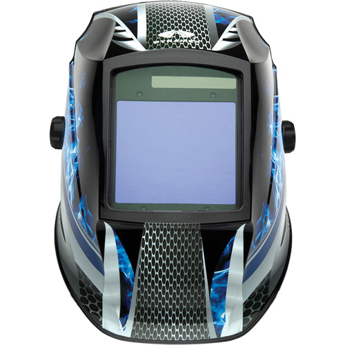 Leadhead&reg; Auto Darkening Welding Helmet, 3.8" L x 3.4" W View Area, 9 - 13 Shade Range Distribution Élite MP
