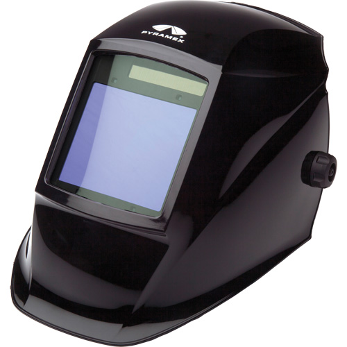 Leadhead&reg; Auto Darkening Welding Helmet, 3.8" L x 3.4" W View Area, 9 - 13 Shade Range, Black Distribution Élite MP