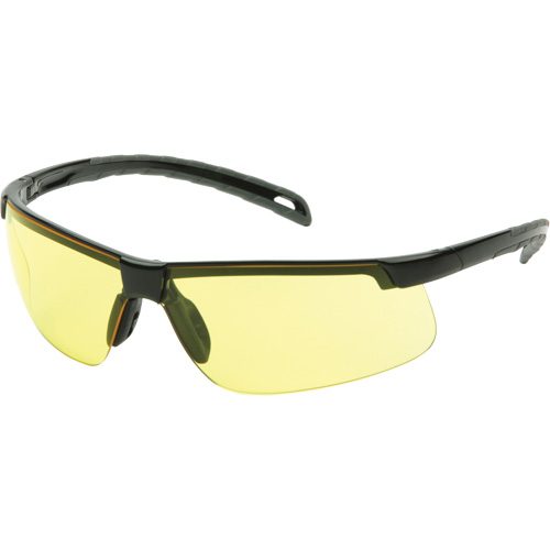 Lunettes de s&eacute;curit&eacute; Ever-Lite, Lentille Ambr&eacute;e, ANSI Z87+/R&eacute;pond ou surpasse la norme CSA Z94.3 Distribution Élite MP