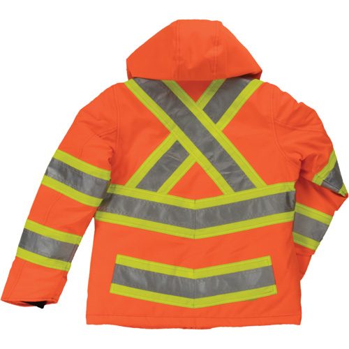 Manteau de s&eacute;curit&eacute; isolant et extensible pour femmes, Polyester, Orange haute visibilit&eacute;, Moyen Distribution Élite MP