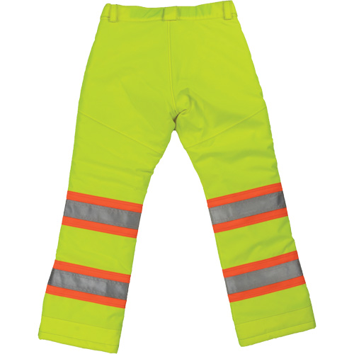 Pantalon de s&eacute;curit&eacute; isolant et extensible pour femmes, Polyester, Moyen, Jaune lime haute visibilit&eacute; Distribution Élite MP