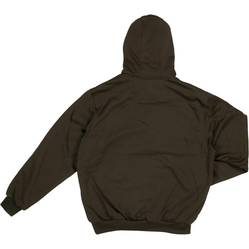Water Repellent Fleece Pullover Hoodie, Men's, Small, Black Distribution Élite MP