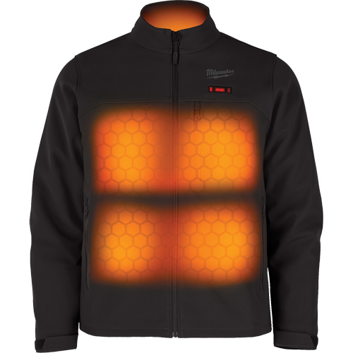 M12 Heated Toughshell Jacket with Battery, Men's, Small, Black Distribution Élite MP