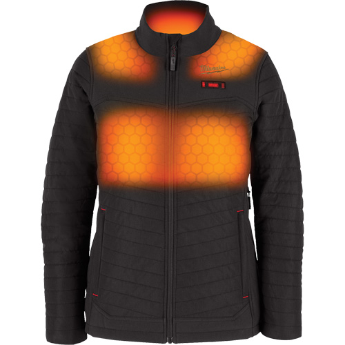 M12 Heated Axis Jacket with Battery, Women's, Large, Black Distribution Élite MP