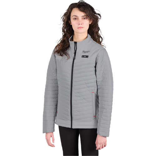 M12 Heated Axis Jacket with Battery, Women's, Small, Grey Distribution Élite MP